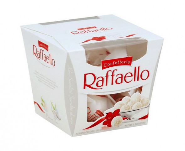 Коробка конфет Raffaello 150 г. в Мысхако
